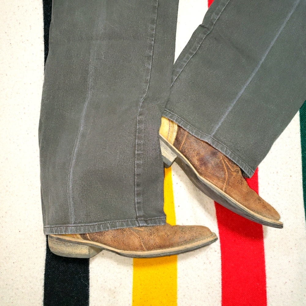 CAMBIO BASICS "JADE" GREY STRETCH JEANS
